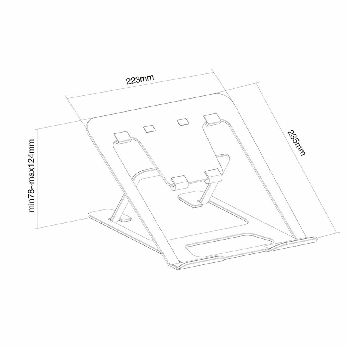 Notebook Stand Neomounts NSLS085BLACK