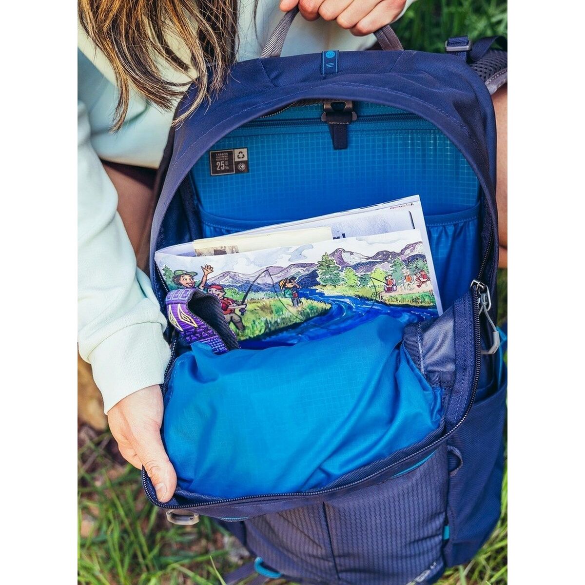 Gym Bag Gregory Jade 20 LT Blue 25,4 x 50,8 x 21,6 cm 20 L (20 L)