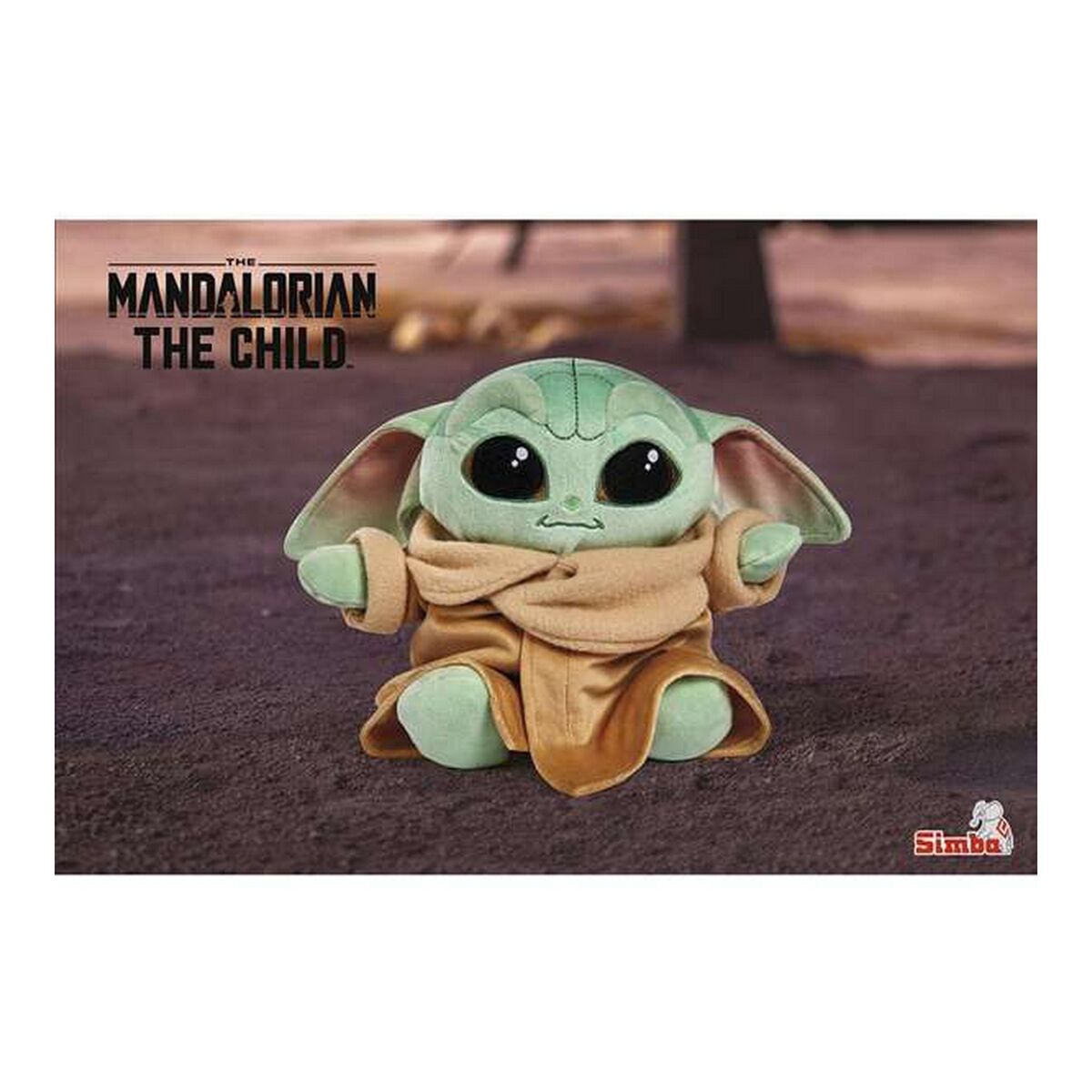 Fluffy toy Baby Yoda Star Wars (25 cm)