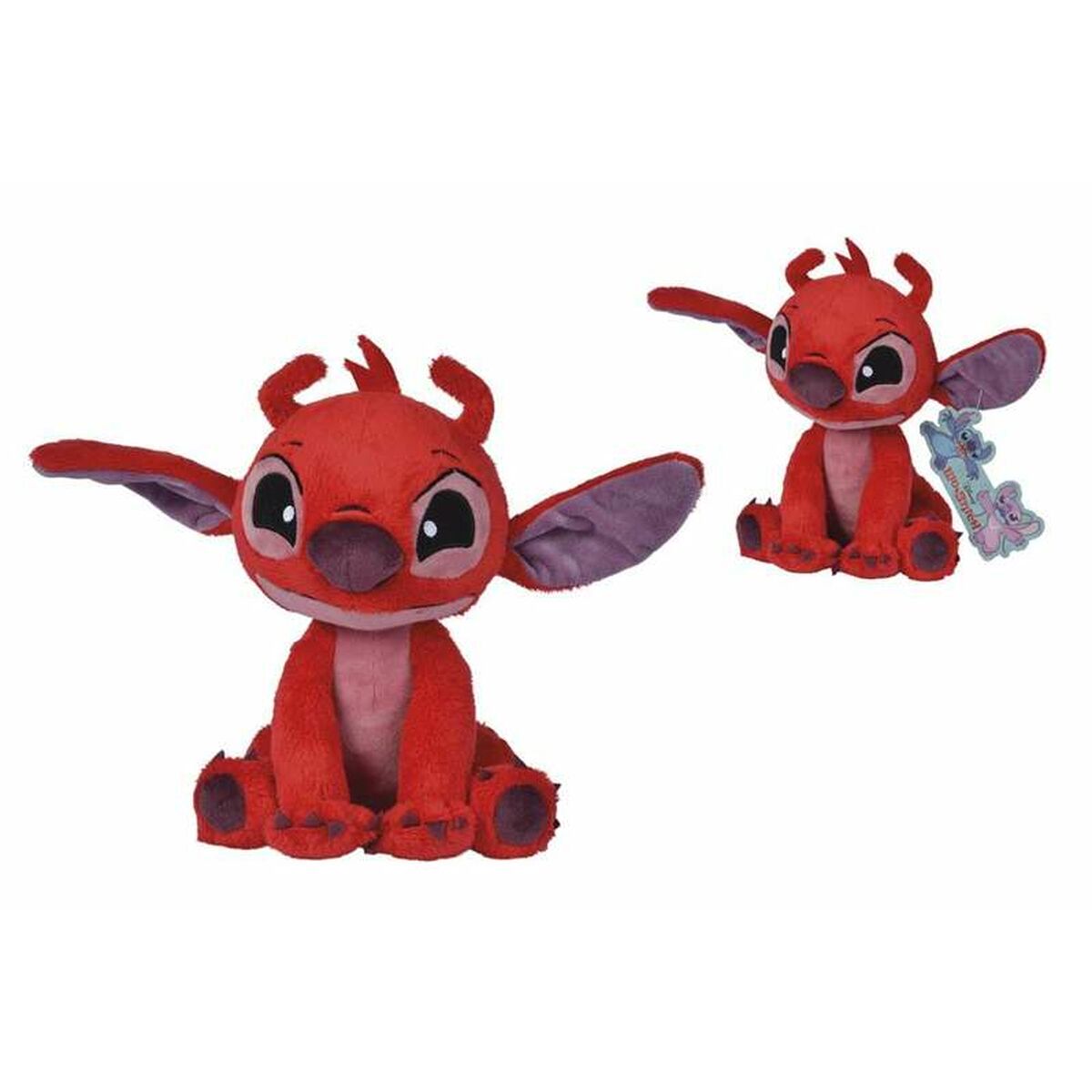 Fluffy toy Stitch Leroy 25 cm Red Multicolour Fluffy toy Stitch Leroy 25 cm Red Multicolour