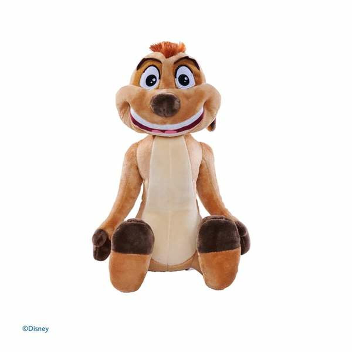 Fluffy toy The Lion King Timn 25 cm Brown
