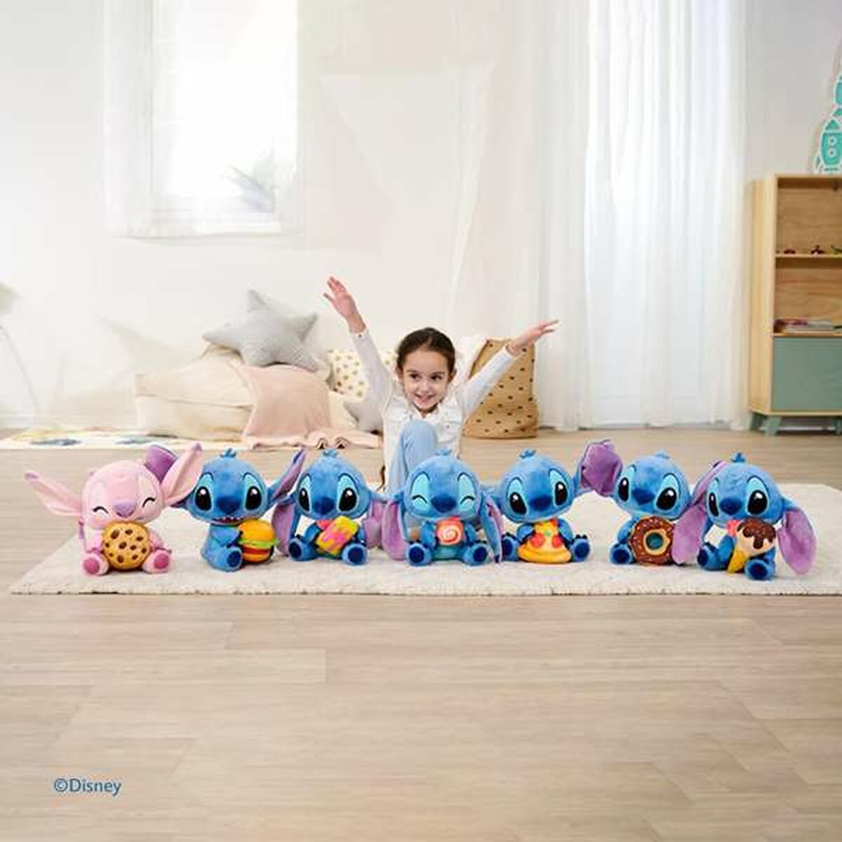 Fluffy toy Stitch 25 cm (1 Piece)