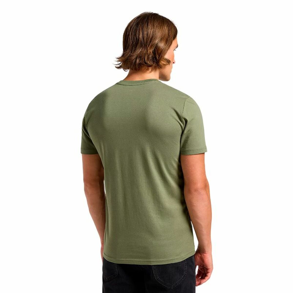 Mens Short Sleeve T-Shirt Lee Medium Wobbly Lee S