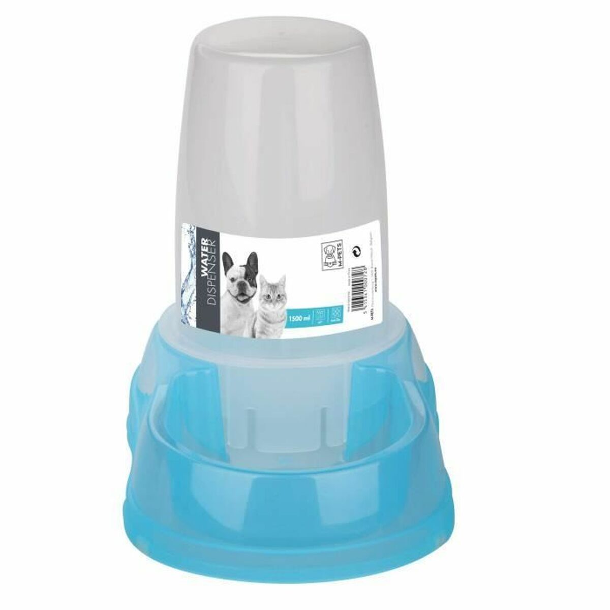 Water Dispenser MPETS Blue Black Plastic 1,5 L Water Dispenser MPETS Blue Black Plastic 1,5 L