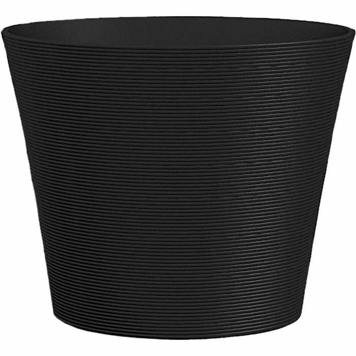 Plant pot Garden ID Black 40 x 34 cm Plant pot Garden ID Black 40 x 34 cm
