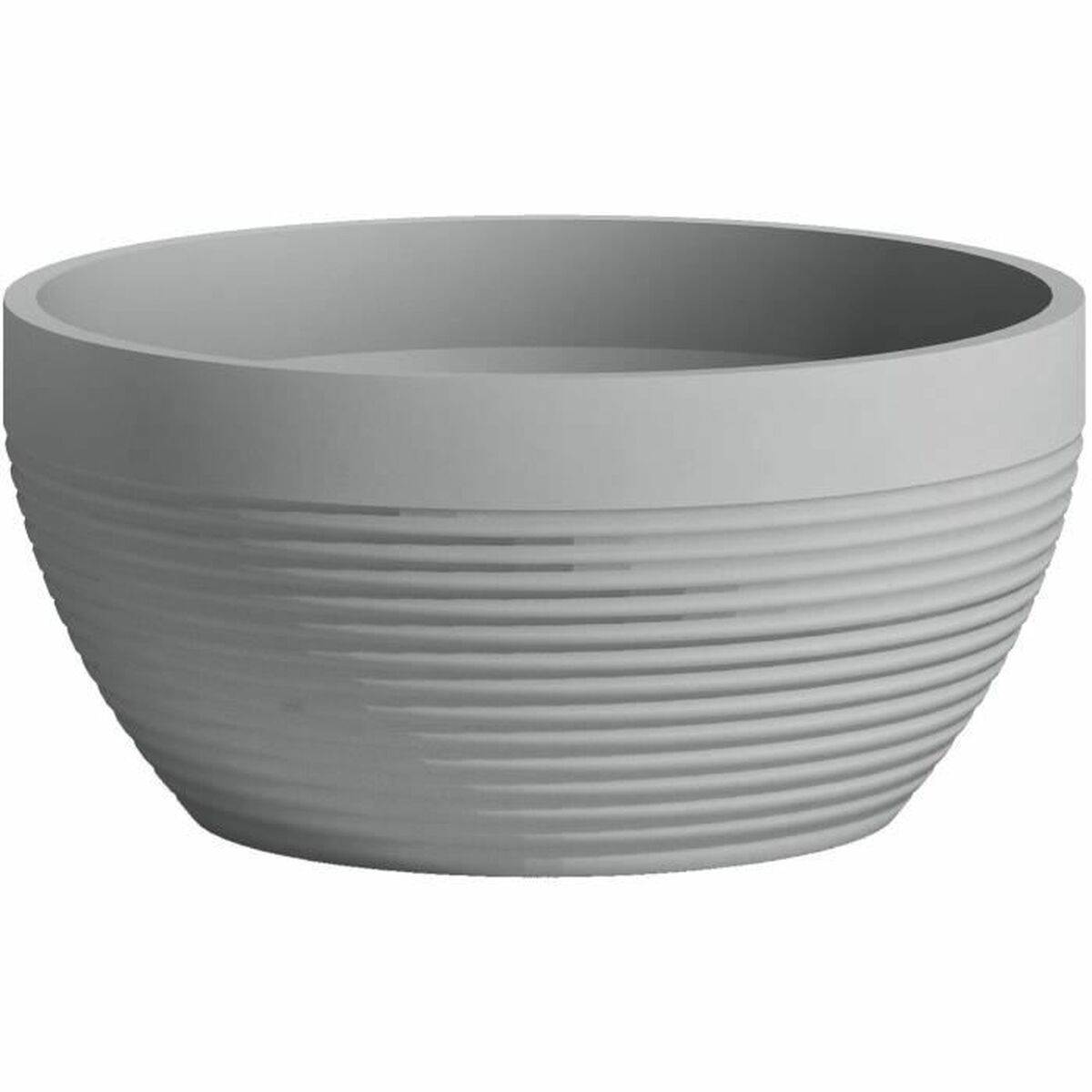 Plant pot Garden ID Grey 35 x 16 cm Plant pot Garden ID Grey 35 x 16 cm