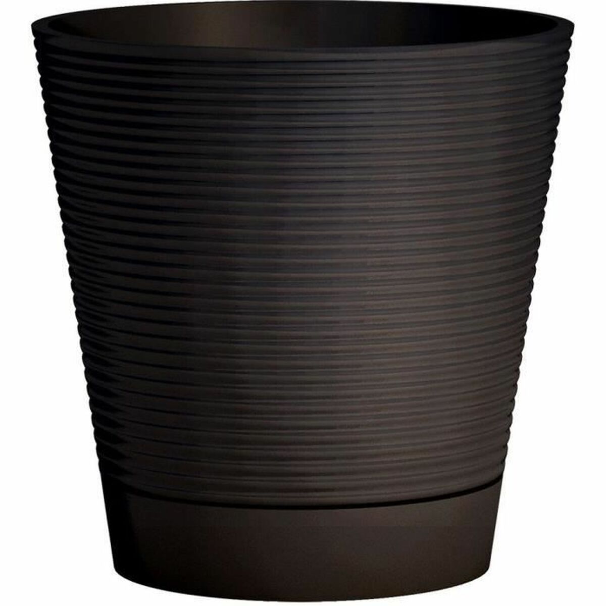 Self-watering flowerpot Garden ID Black 40 cm Self-watering flowerpot Garden ID Black 40 cm