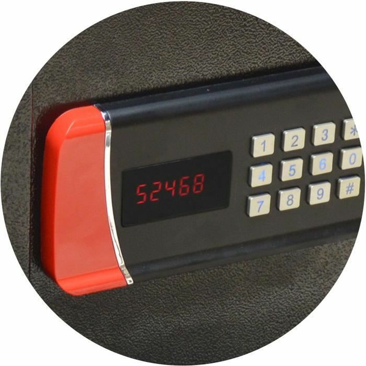 Safety-deposit box CFEH563744  Black Steel 44 x 60 x 49 cm