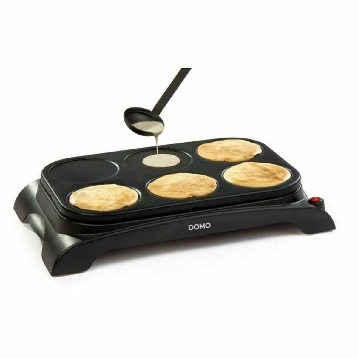 Crepe Maker DOMO DO8709P Black Crepe Maker DOMO DO8709P Black