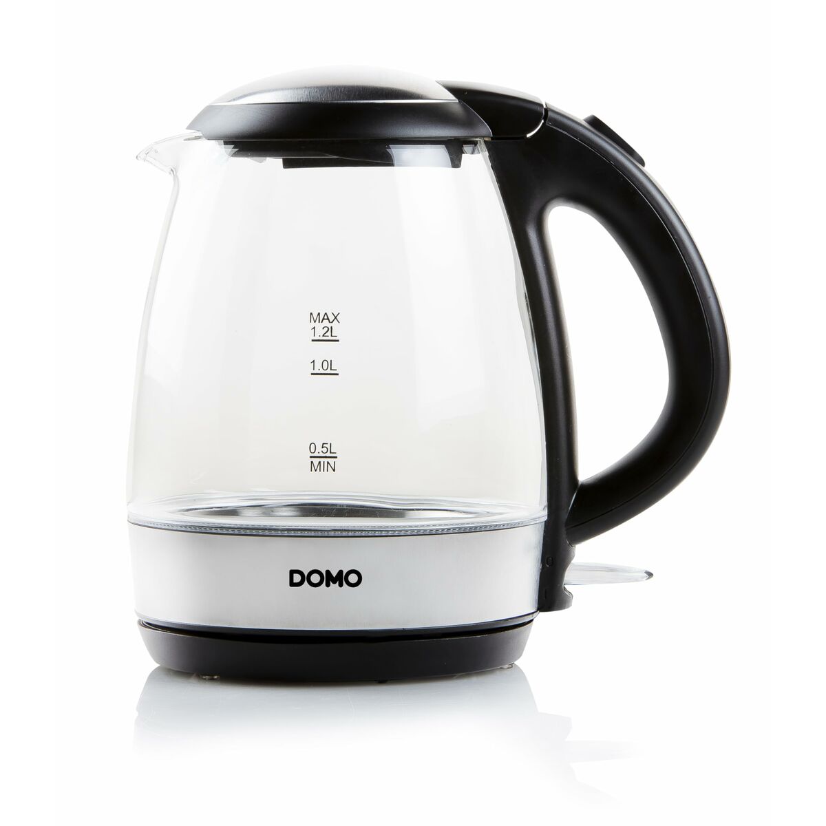Kettle DOMO DO9218WK Silver Stainless steel Crystal 2200 W 1,2 L