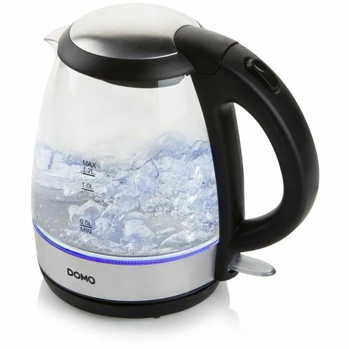 Kettle DOMO DO9218WK Silver Stainless steel Crystal 2200 W 1,2 L