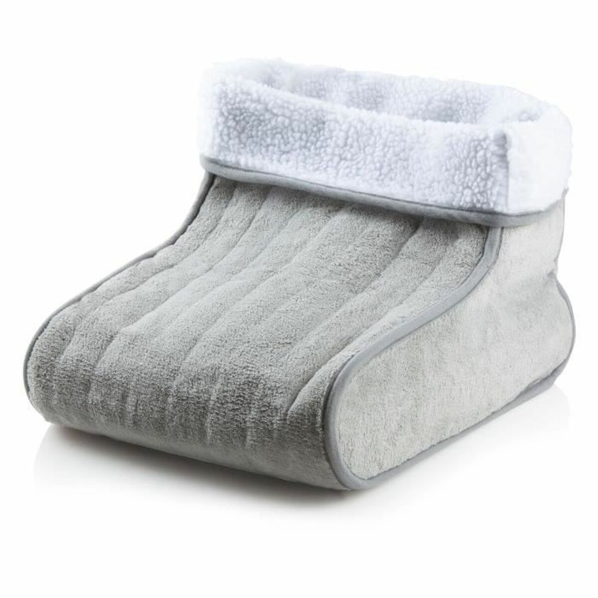 Foot warmer DOMO Grey Polyester 30 x 30 x 24 cm Foot warmer DOMO Grey Polyester 30 x 30 x 24 cm