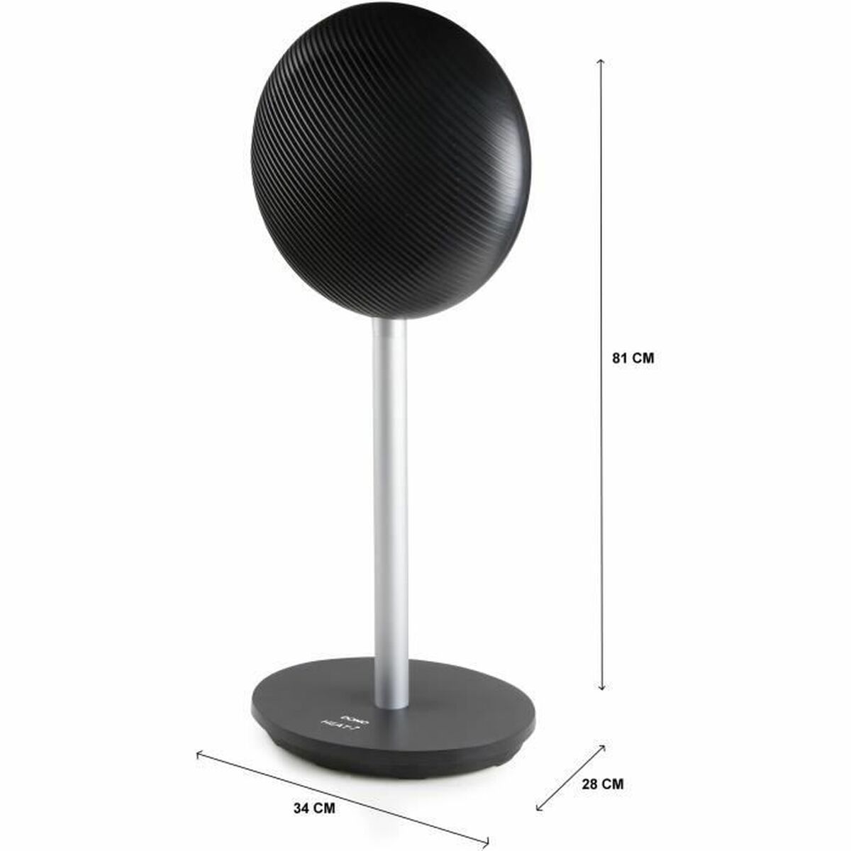 Radiator DOMO DO7349H Black 2000 W