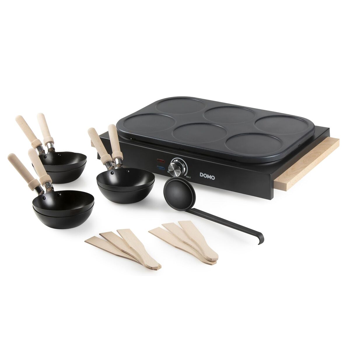 Wok Pan DOMO Black Iron