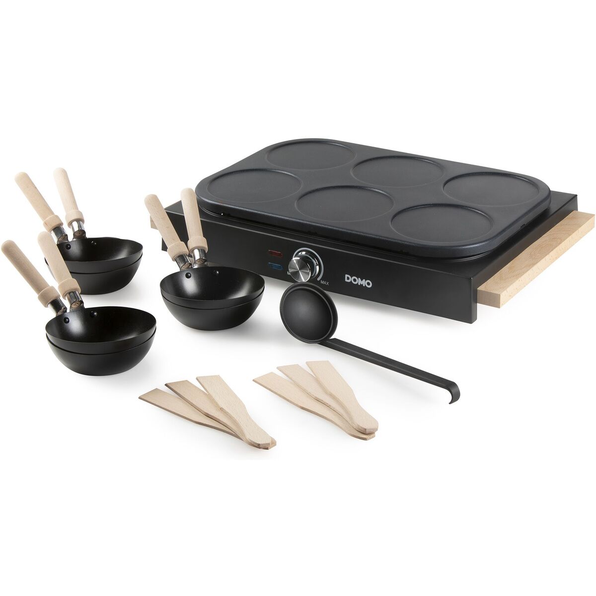 Wok Pan DOMO Black Iron