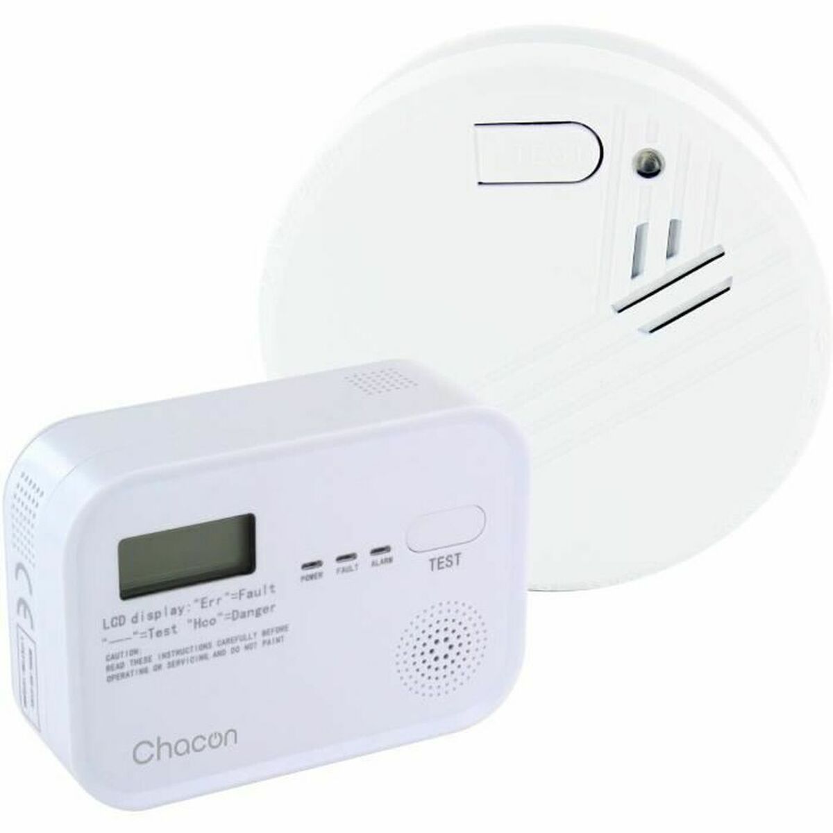 Set of smoke and carbon monoxide detectors Chacon Set of smoke and carbon monoxide detectors Chacon