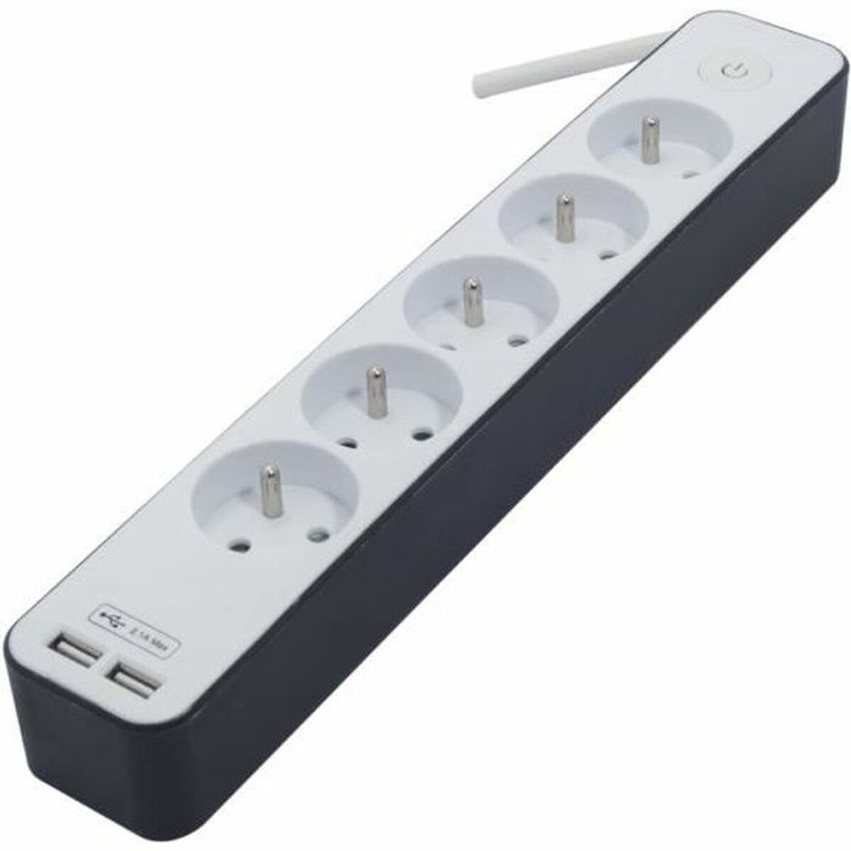 Power Socket – 5 Sockets with Switch Chacon (1,5 m)