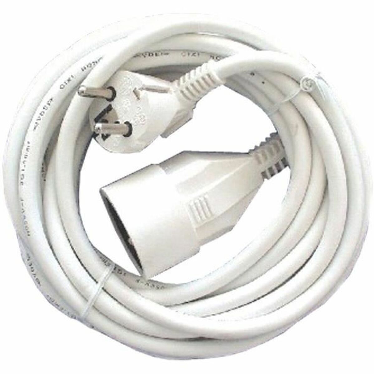 Extension Lead Chacon HO5VVF White 3 m Extension Lead Chacon HO5VVF White 3 m