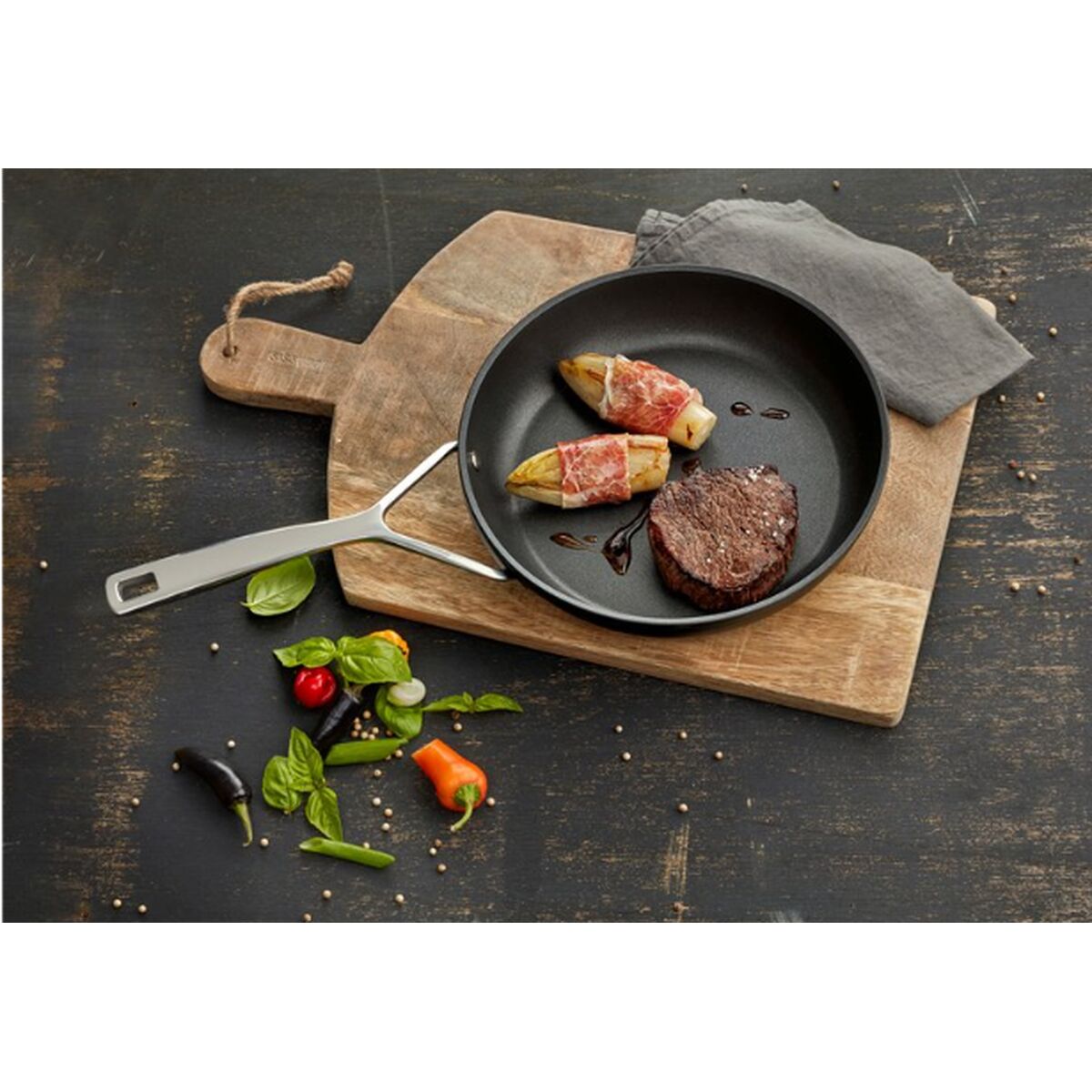 Pan Demeyere 40851-048-0 Black Aluminium Ø 28 cm