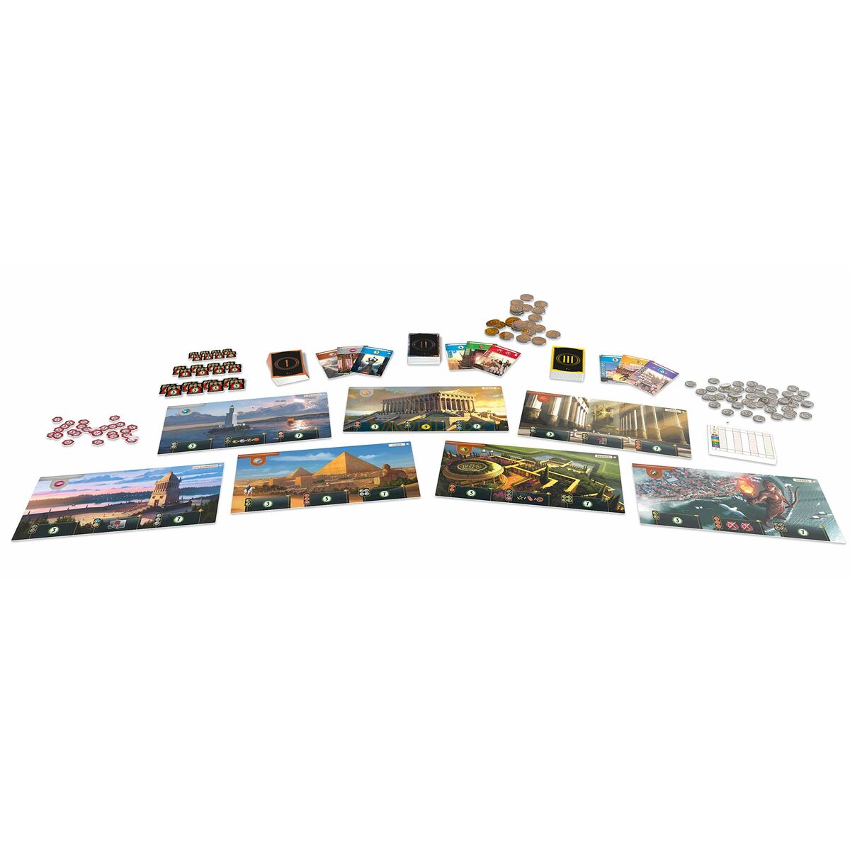 Board game 7 WONDERS Spanish