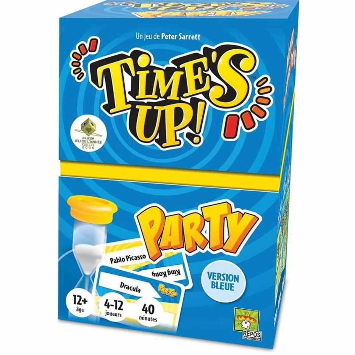 Quiz game Asmodee Time’s Up Party – Blue Version (FR)