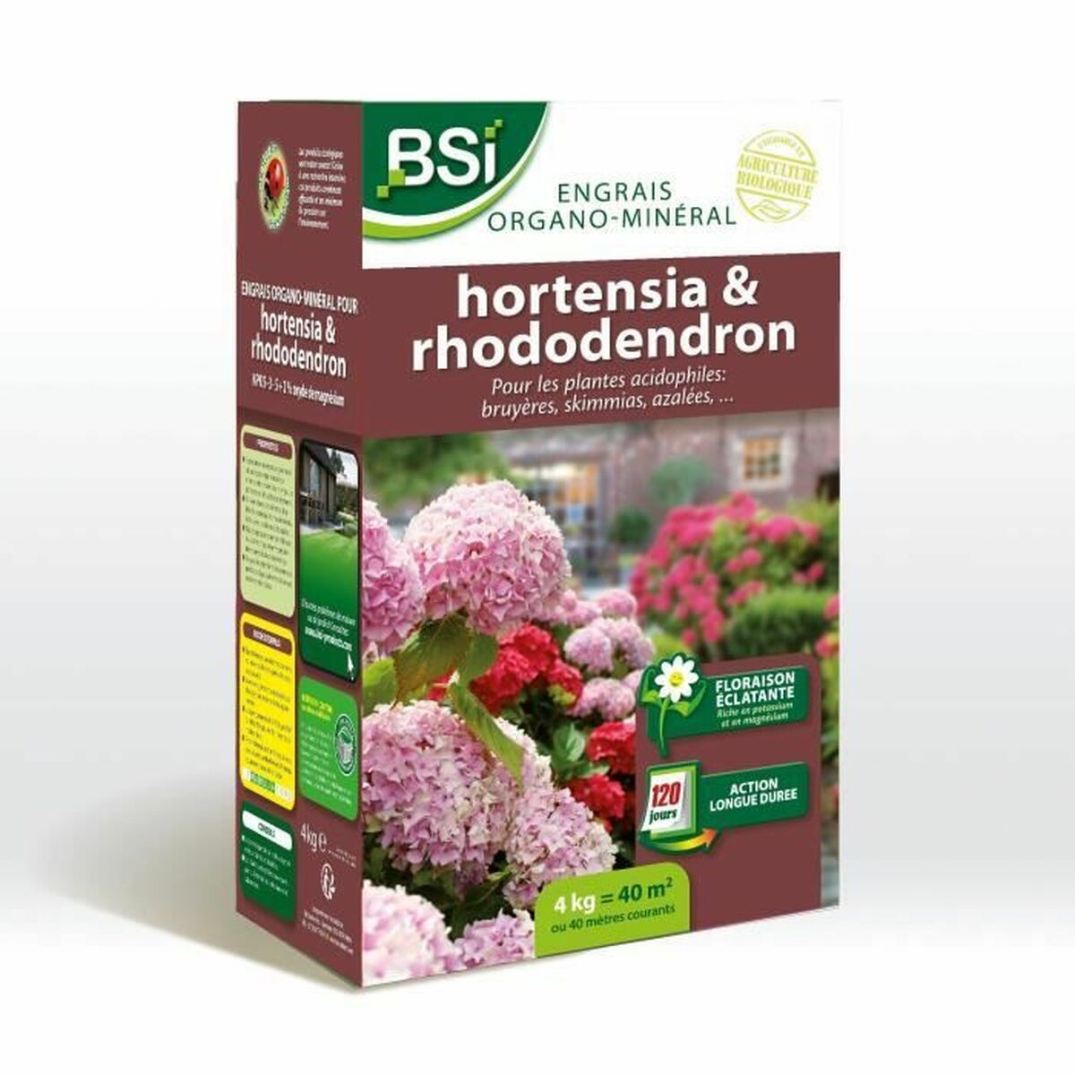 Organic fertiliser BSI Long-Lasting Action 4 Kg Organic fertiliser BSI Long-Lasting Action 4 Kg