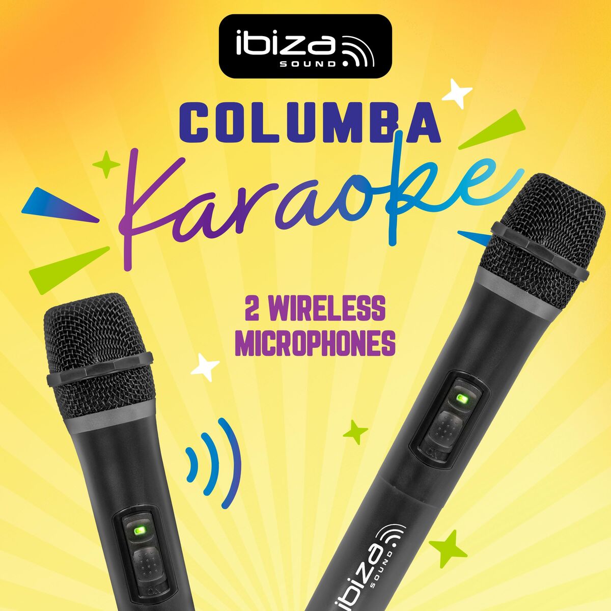 Speakers Ibiza COLUMBA KARAOKE Black
