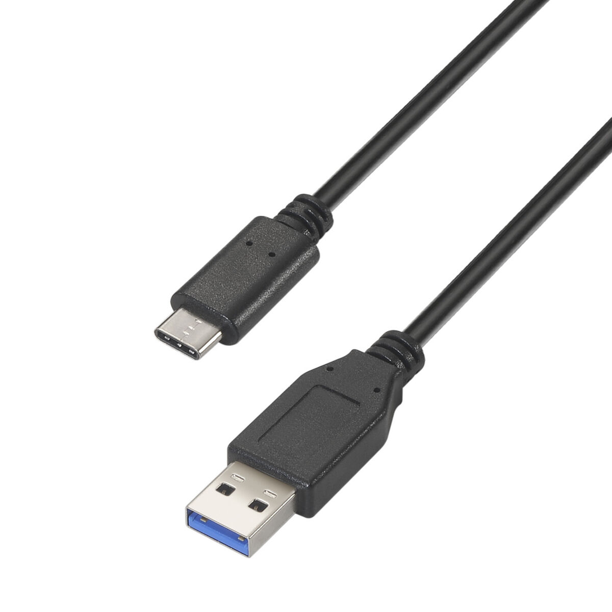 USB A to USB-C Cable Aisens A107-0450 Black 1,5 m USB A to USB-C Cable Aisens A107-0450 Black 1,5 m