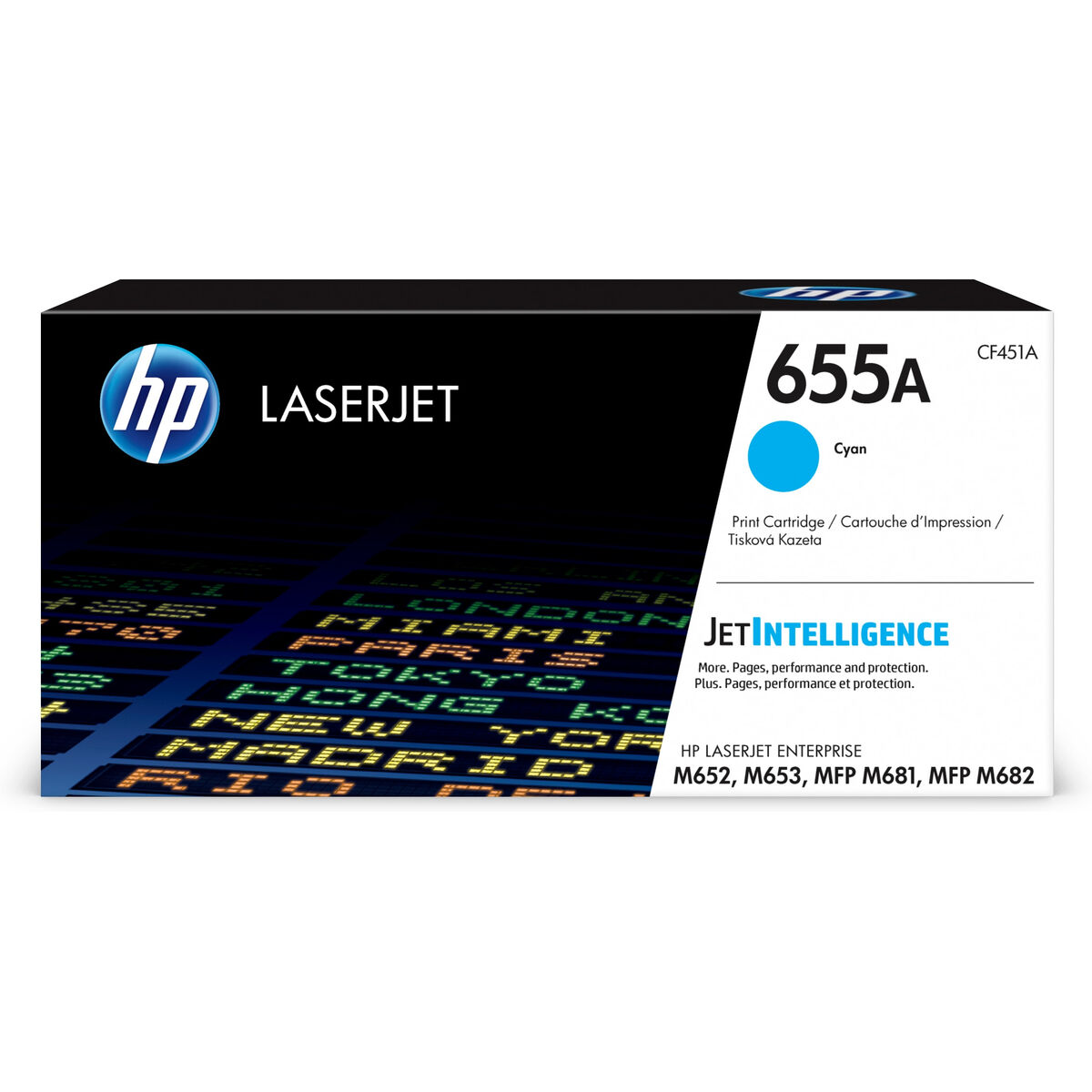 Original Ink Cartridge HP 143A W1143A Black Cyan Original Ink Cartridge HP 143A W1143A Black Cyan
