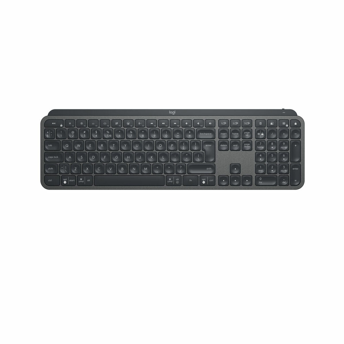 Keyboard Logitech 920-010248 Spanish Qwerty Spanish Grey Graphite Keyboard Logitech 920-010248 Spanish Qwerty Spanish Grey Graphite