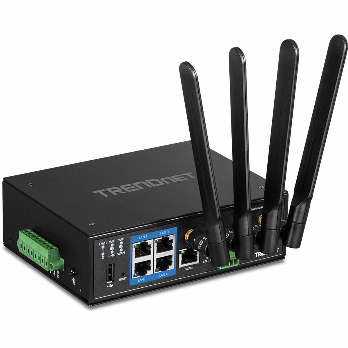 Router Trendnet TI-W100 WiFi 5 5 GHz Black Router Trendnet TI-W100 WiFi 5 5 GHz Black