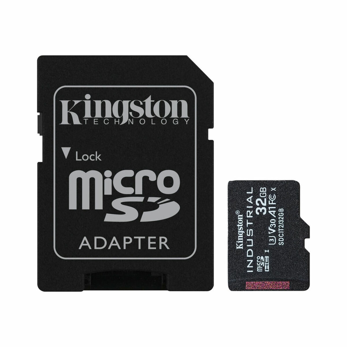 Micro SD Memory Card with Adaptor Kingston SDCIT2/32GB Micro SD Memory Card with Adaptor Kingston SDCIT2/32GB