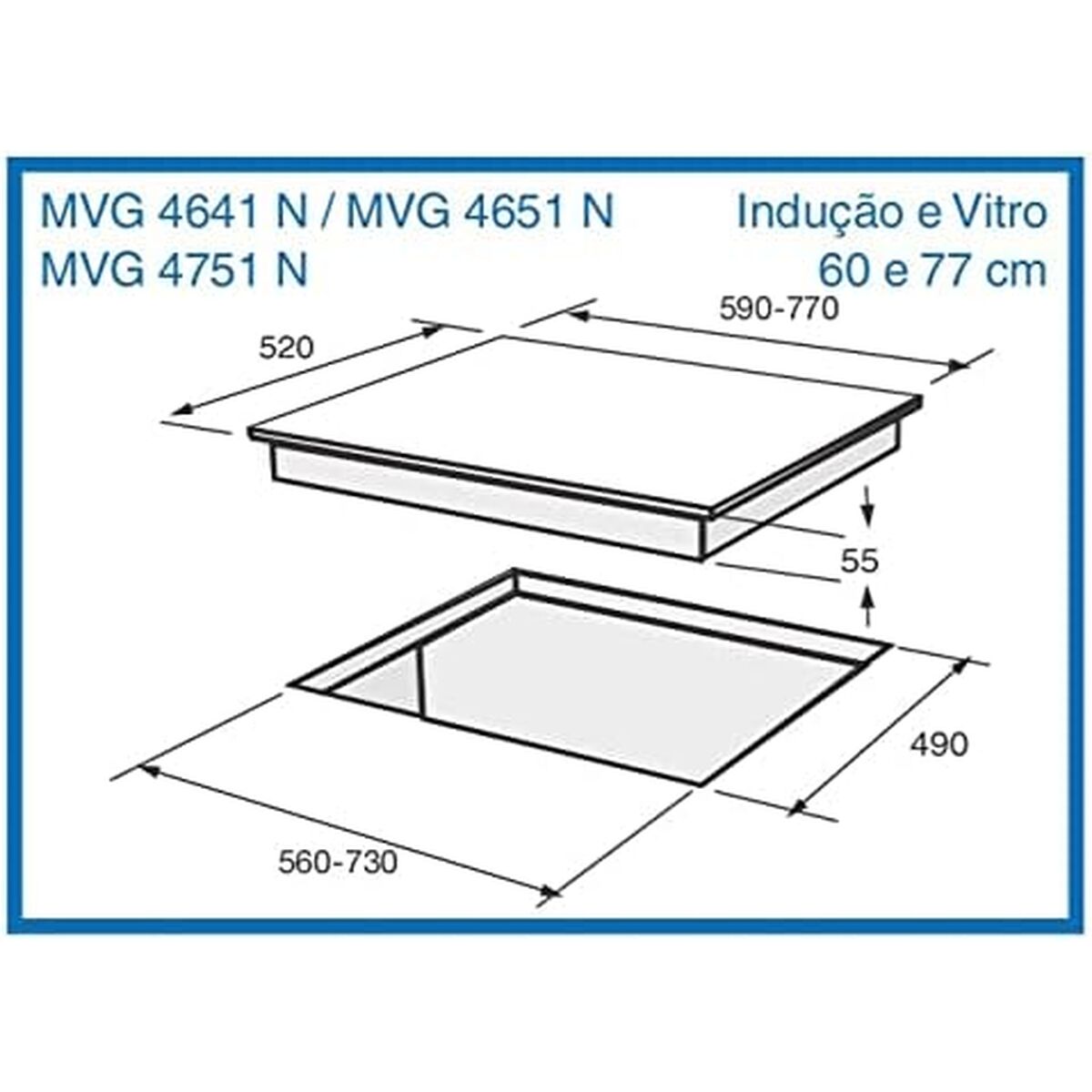 Induction Hot Plate Meireles MV1613