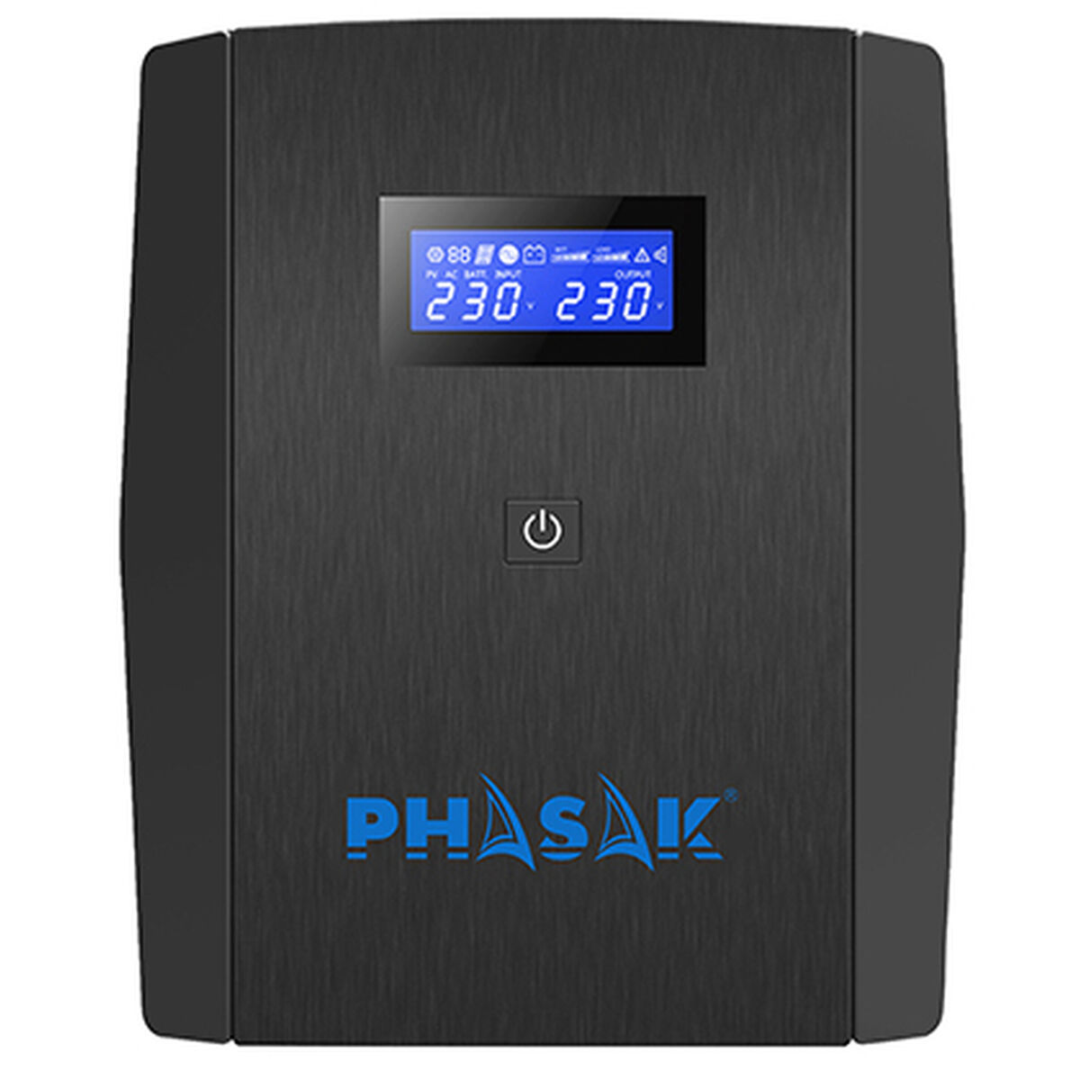Uninterruptible Power Supply System Interactive UPS Phasak PH 7312 1260 VA Uninterruptible Power Supply System Interactive UPS Phasak PH 7312 1260 VA