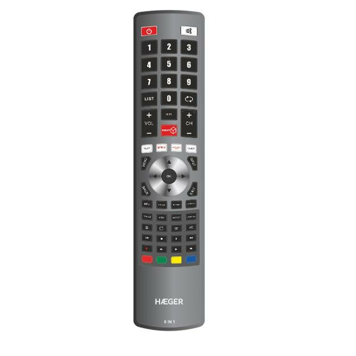 Universal Remote Control Haeger UR-006.002A Universal Remote Control Haeger UR-006.002A
