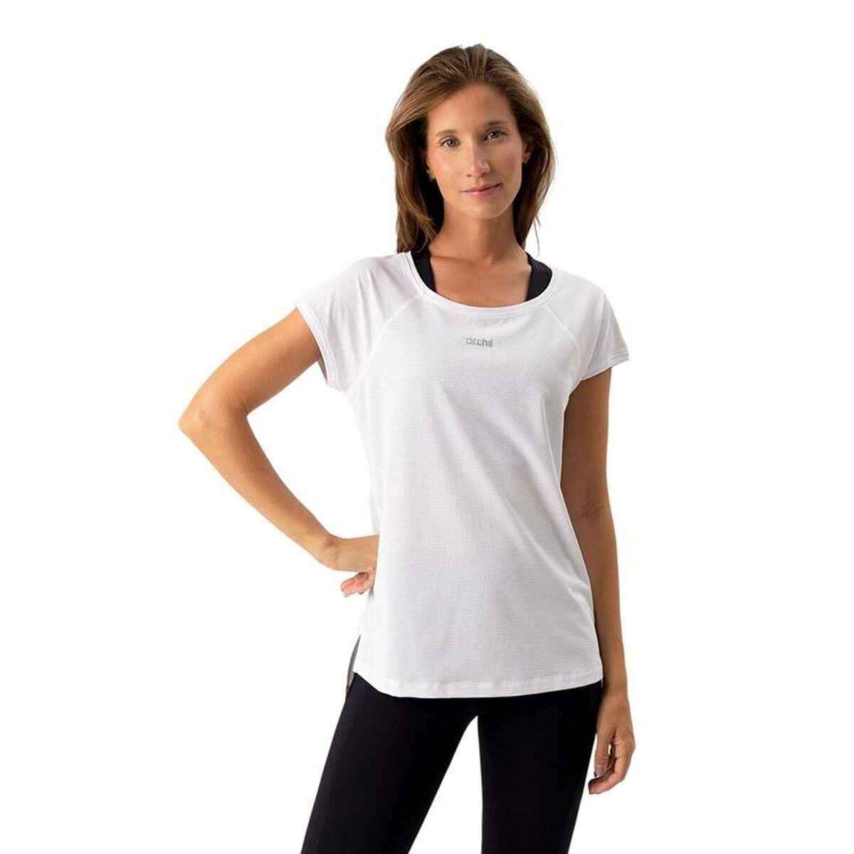 Women’s Short Sleeve T-Shirt Ditchil Ariana White