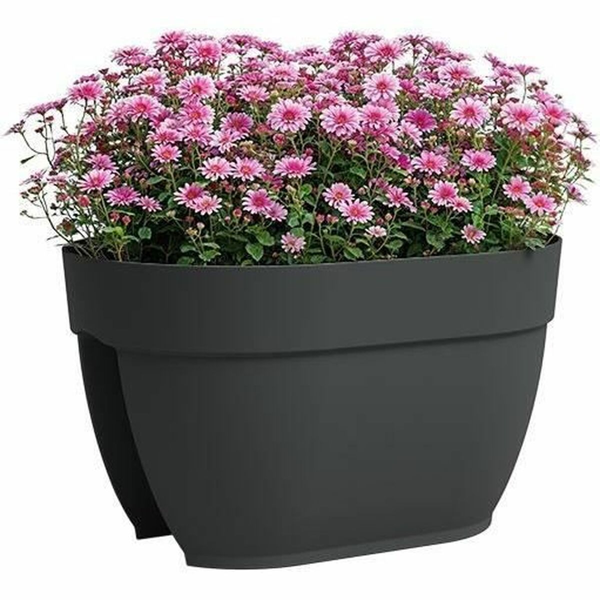 Plant pot Artevasi CAPRI CAMPANA Grey Anthracite  40 cm