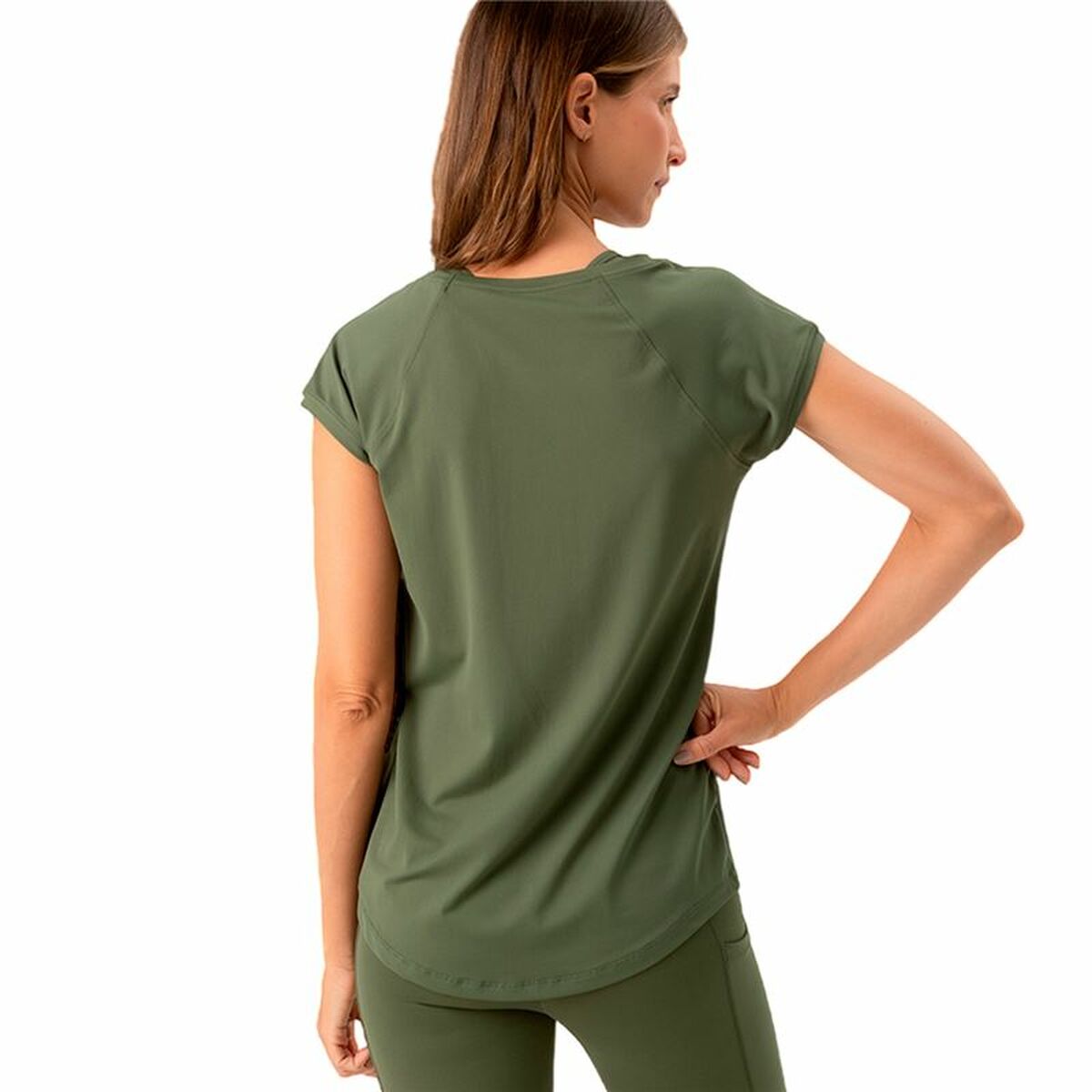 Tank Top Women Ditchil Ditchill T-Shirt Ease Green Olive (S)