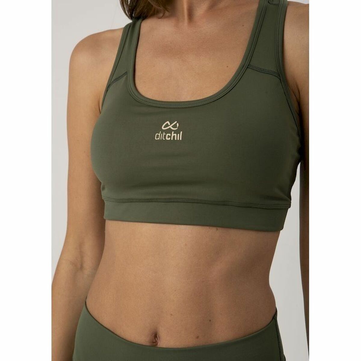 Sports Bra Ditchil Fire Green
