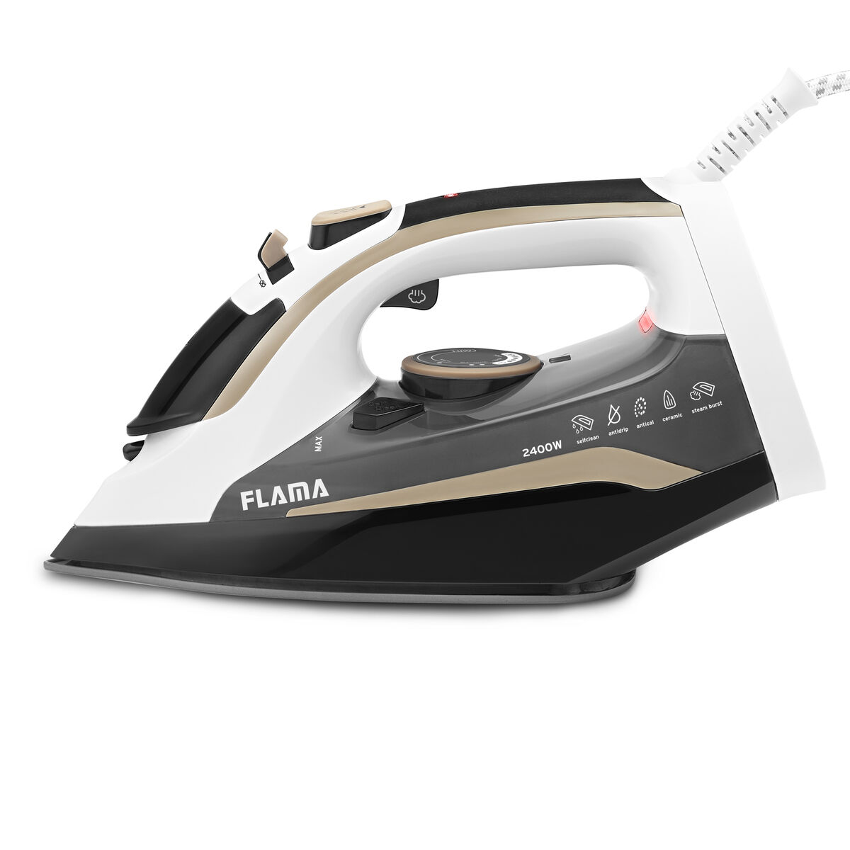 Steam Iron Flama GV80 2400 W Steam Iron Flama GV80 2400 W