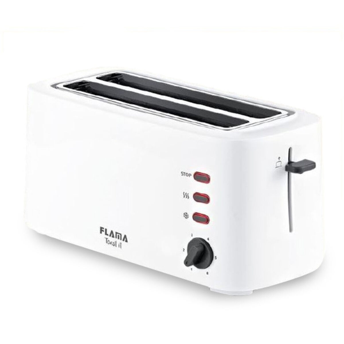 Toaster Flama 948FL 1630W White 1630 W Toaster Flama 948FL 1630W White 1630 W