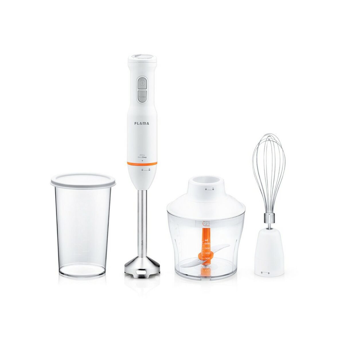 Hand-held Blender Flama 2052FL Steel 850 W Hand-held Blender Flama 2052FL Steel 850 W