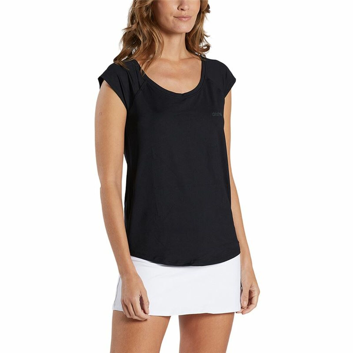 Women’s Sleeveless T-shirt Ditchil Black