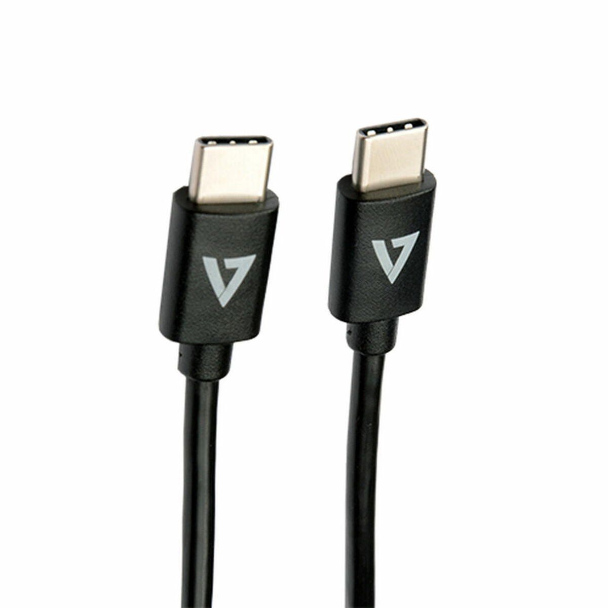 USB-C Cable V7 9743702000 Black 2 m (1 Unit) USB-C Cable V7 9743702000 Black 2 m (1 Unit)
