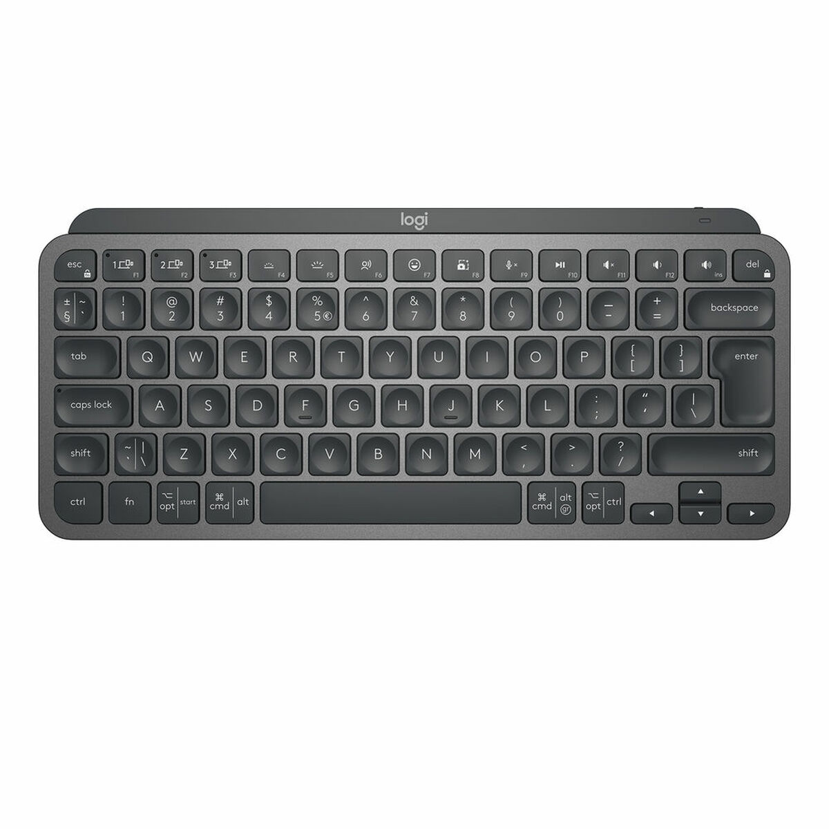 Keyboard Logitech MX Keys Mini French Dark grey AZERTY Keyboard Logitech MX Keys Mini French Dark grey AZERTY