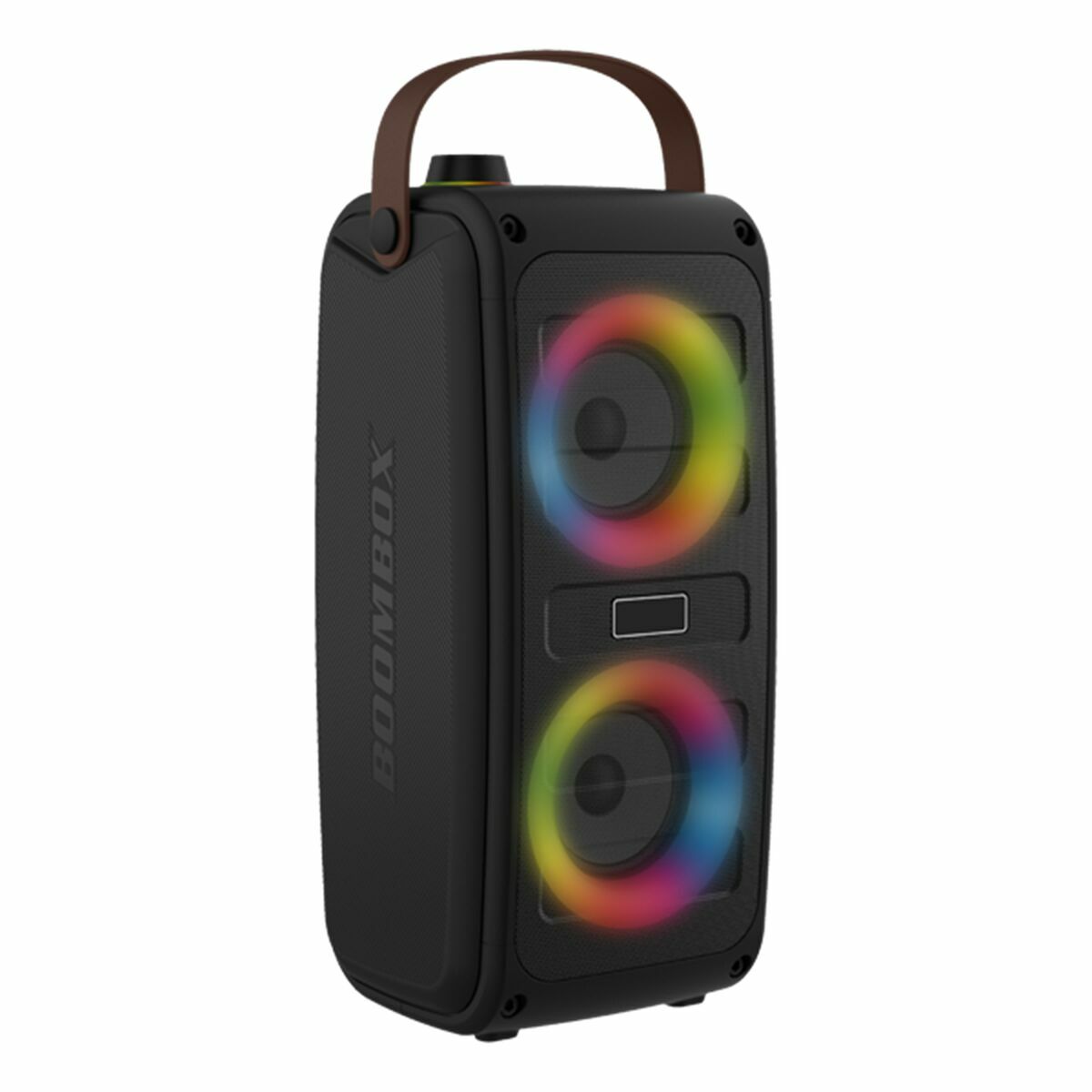 Portable Bluetooth Speakers Denver Electronics Black LED RGB Portable Bluetooth Speakers Denver Electronics Black LED RGB