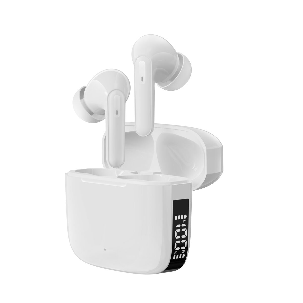 Bluetooth Headphones Denver Electronics TWE-61W White Bluetooth Headphones Denver Electronics TWE-61W White