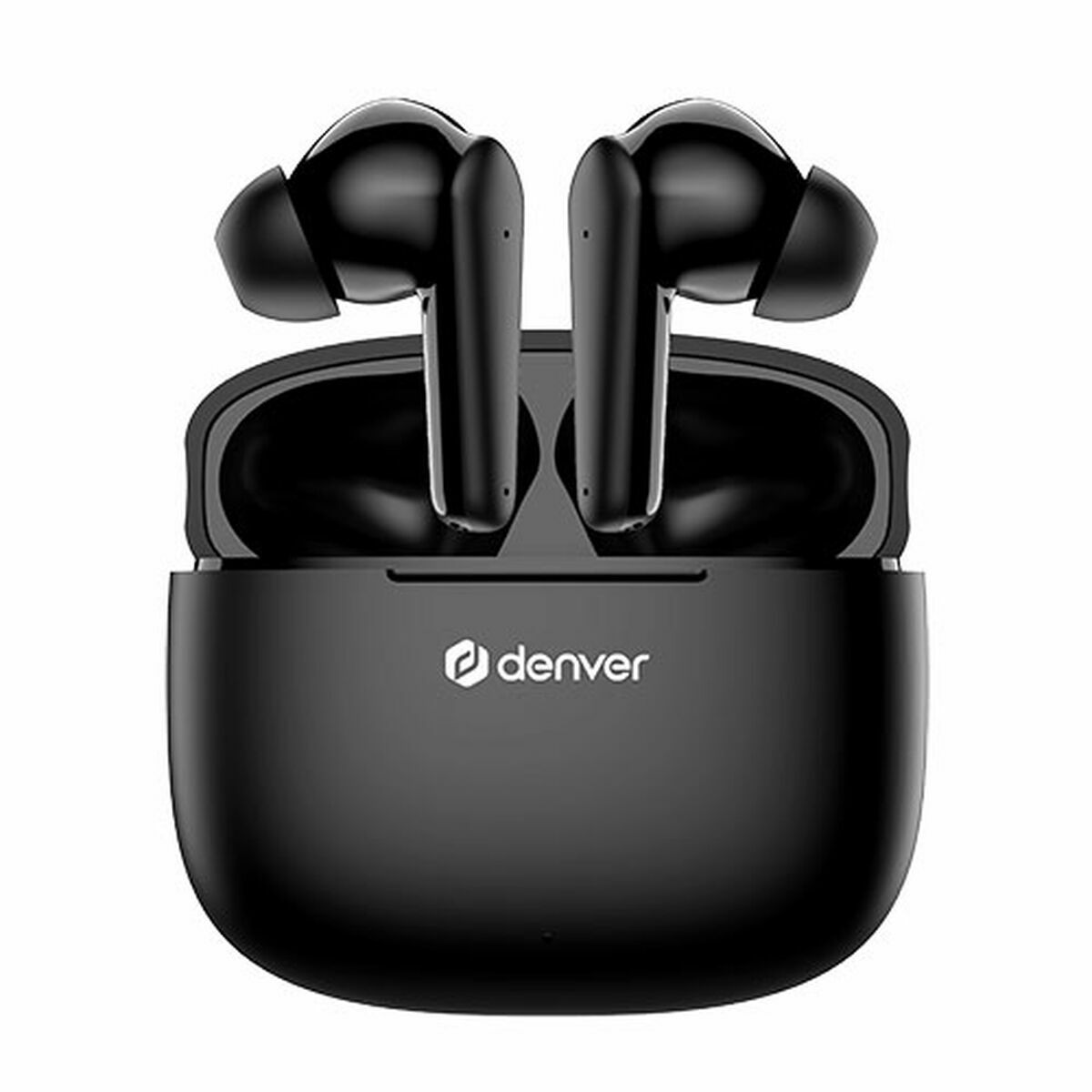 Bluetooth Headphones Denver Electronics TWE-48B Black Bluetooth Headphones Denver Electronics TWE-48B Black