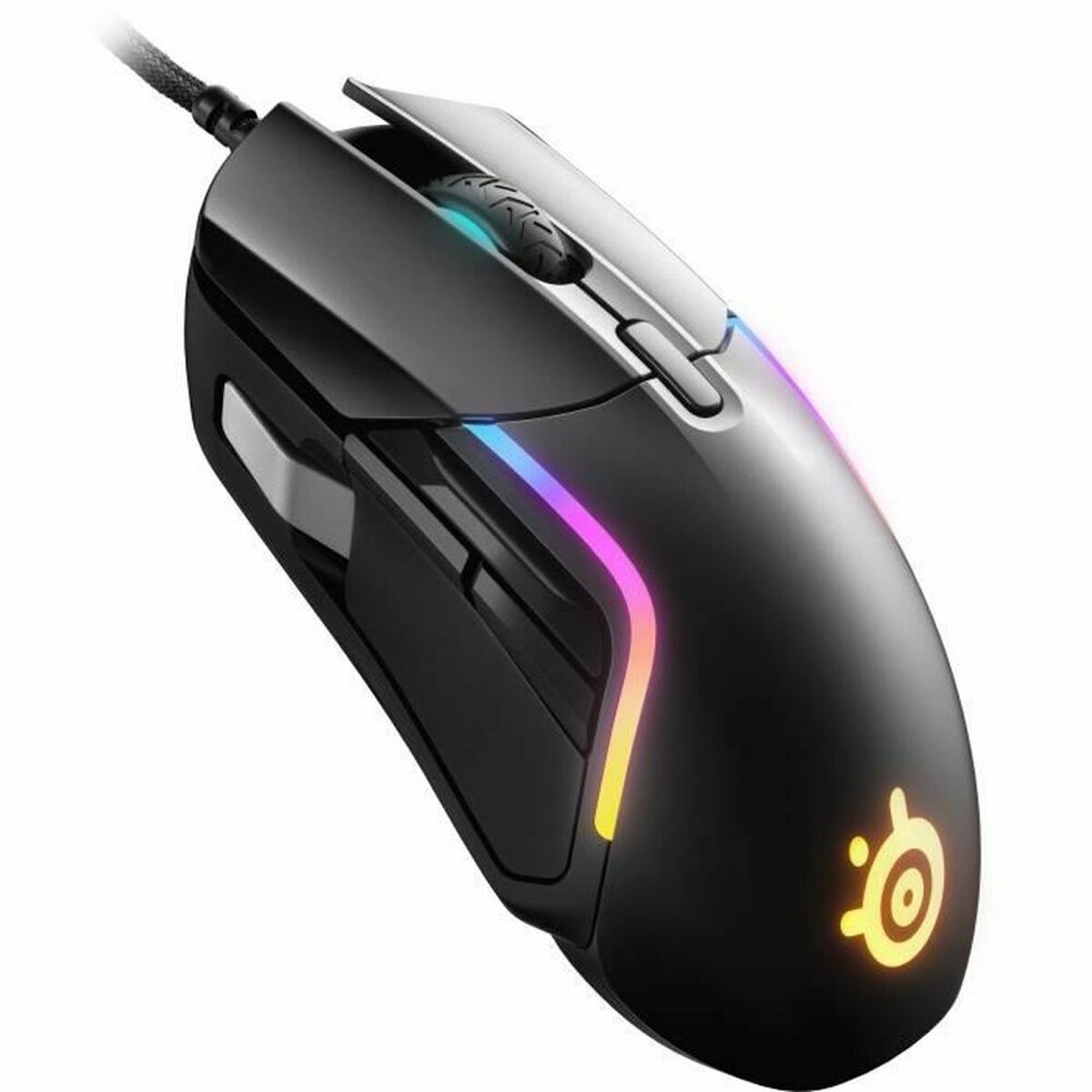 Mouse SteelSeries Rival 5 Black Gaming With cable LED Lights Mouse SteelSeries Rival 5 Black Gaming With cable LED Lights