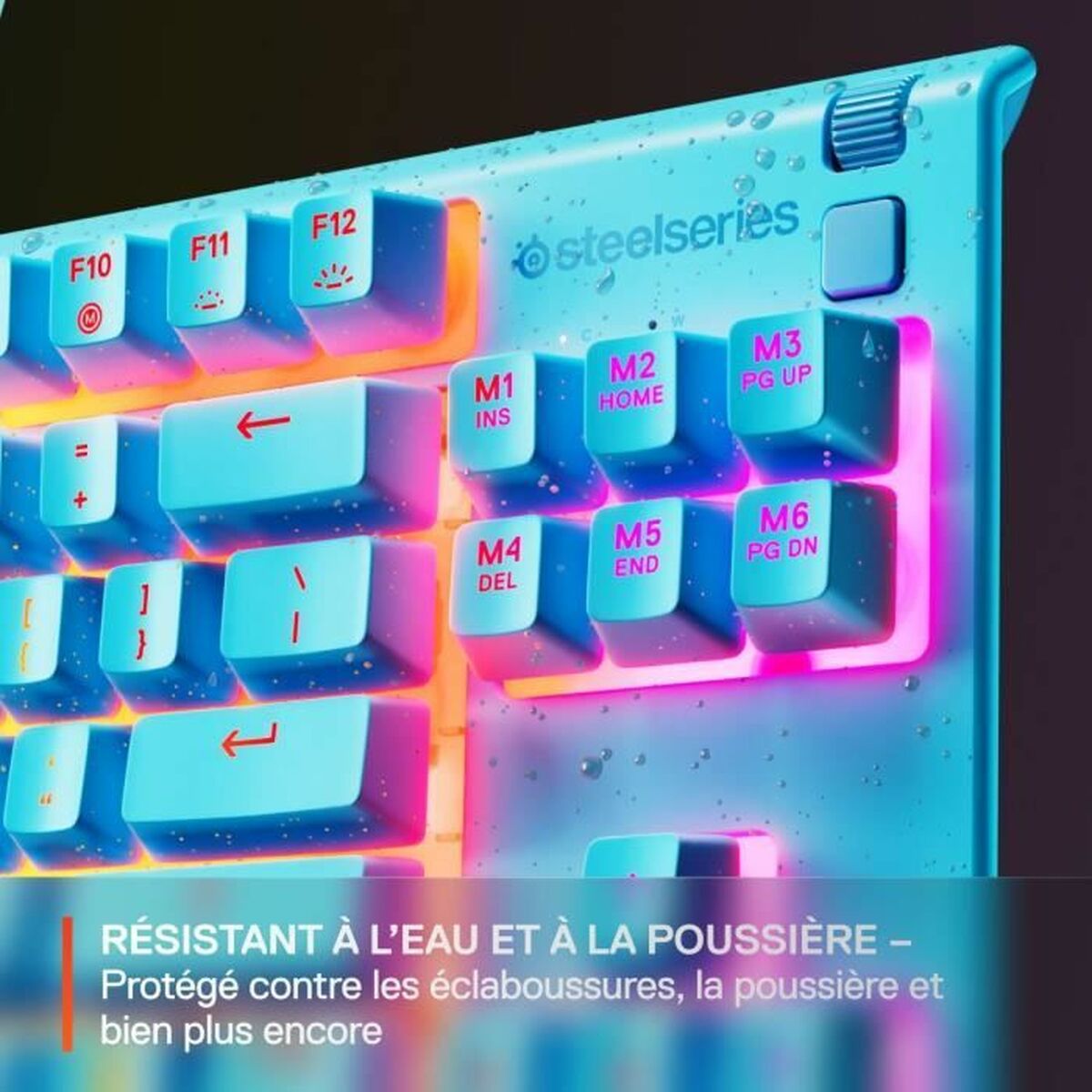 Keyboard SteelSeries Apex 3 TKL Blue